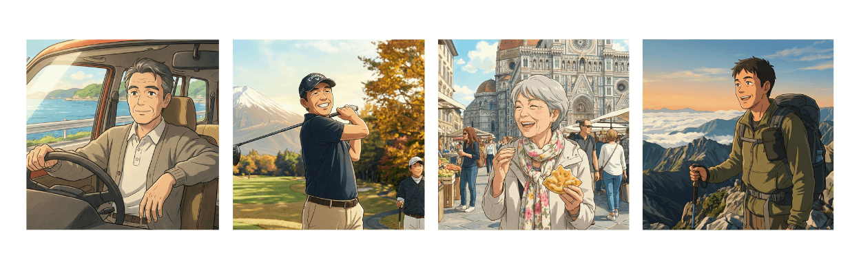 腰痛を改善して人生を楽しんでいる人達